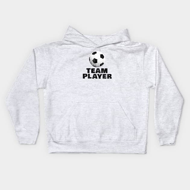 Soccer team player Kids Hoodie by SW10 - Soccer Art